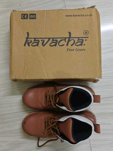 Kavacha Safety Boots, 9 Size,Used Only Once
