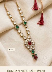 Exquisite Kundan Necklace Set