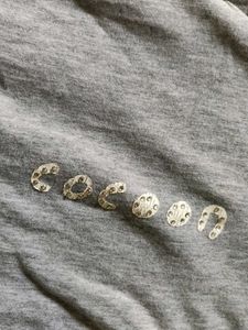 Grey Cocoon T-Shirt Dress