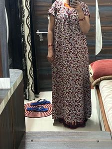 Floral Print Nighty