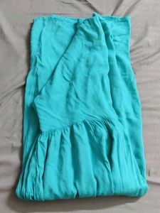 Embroidered Teal Kurta
