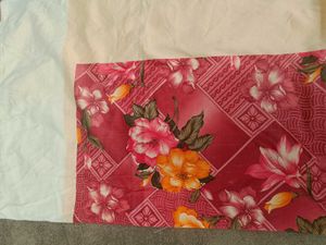 Thick heavy floral double size bedsheet