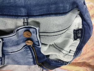 Blue Jeans with Star Detail