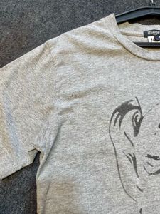 Grey Graphic Print T-Shirt