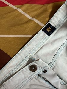 Men's Grey Polo Shirt &amp; Denim Shorts Set