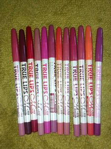 pack of new 12 lip linners that can be used as eye