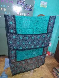 Elegant Blue Printed Dupatta
