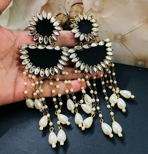 Fancy Party Wear Have Long Size Earrings