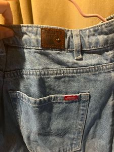 Light Wash Flared Jeans