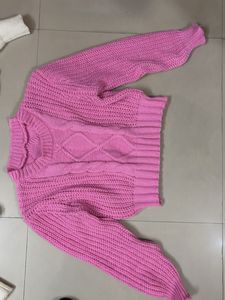 Cute Knit Cardigan &amp; Sweater Set( never used)