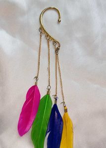 FEATHER EARRING 🪶💓