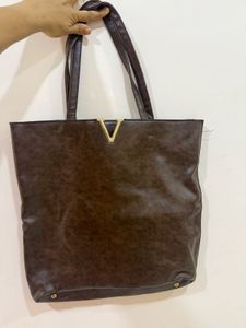 Chic Brown Tote Bag