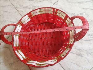 Hand Made Basket Fir Fruits Storage