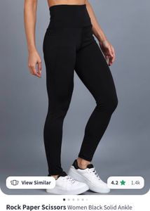 Rock Paper ScissorsWomen Black Solid Ankle Length