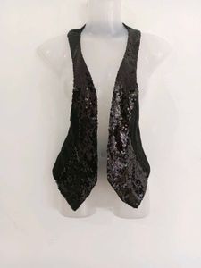 Sparkly Sequin Vest