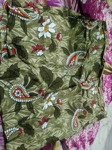 Paisley Print Cotton Bedsheet Set with 2 pillow co