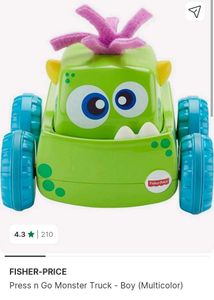 Fisher-Price Monster Toy Car