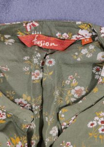 Fusion Floral Print Kurta