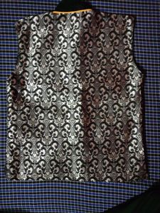 Vintage Style Patterned Vest