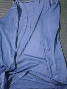 Blue Long Sleeve Tunic