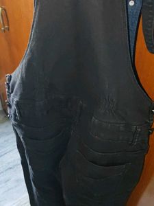 Black Overalls Jumpsuit dungaree