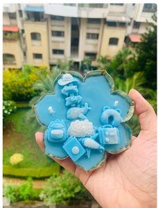 Travel Themed Decorative candle