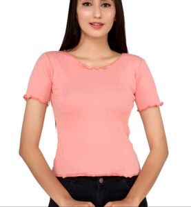 Cute Pink Top Korean