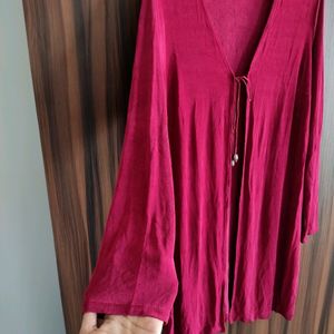 Plus Sized Beautiful Magenta Pink Jersey Shrug 💗