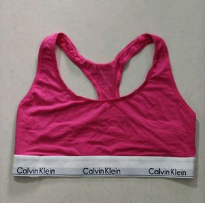 Calvin Klein Sports Bra Pink