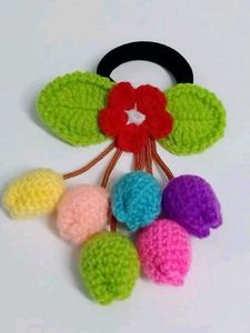Handmade Crochet Hair Tie