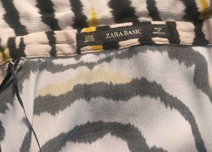Stylish Zebra Print Maxi Dress