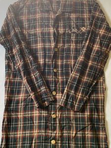 Plaid Shirt Dress