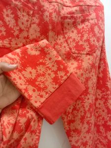 Floral Print Pant