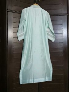 Pastel Green Kurta Set with Dupatta