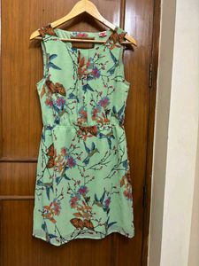 Floral Print A-Line Dress