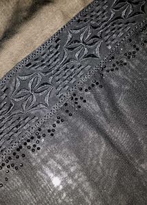 Black Dupatta - Like New Condition