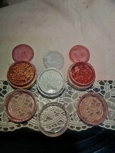3 Makeup Glitters ,lips glitter