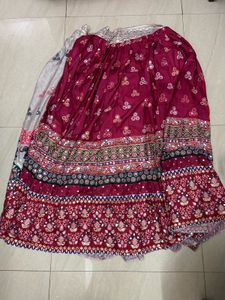 Navratri semistiched Designer Lehenga Choli