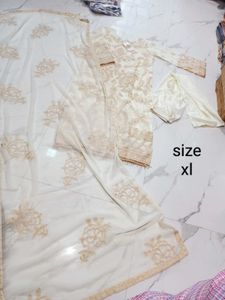 Elegant Embroidered Kurta Set 3pc xl