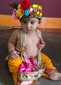 Adorable Baby Krishna Costume