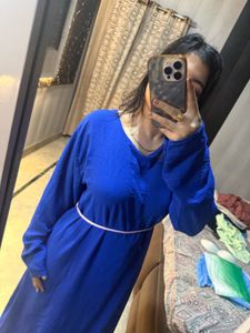 Vibrant Blue Ethnic dress🌻