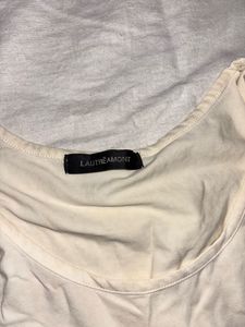 Cream Tank Top