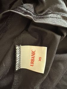 Sleek Black Ruched Mini Dress
