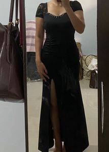 Elegant Black Evening Gown