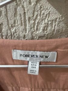 Forever New Wrap Style Peplum Top