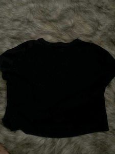 Black "Racing Tour" Graphic Tee