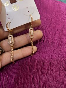 combo Elegant Gold Plated Drop Earrings