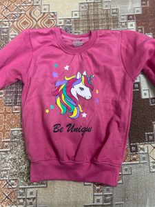 combo of Denim Jeans and unicorn hoodie