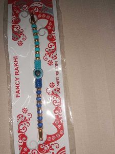 Stylish Beaded Rakhi with freebie