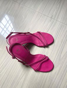 Zara Pink Strappy Heels